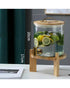 Honeybee 5 Liter Glass Beverage Dispenser with Bamboo Lid