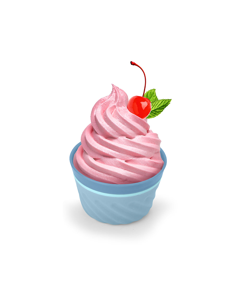 Swirl Sundae Cup Pack of 2 Blue