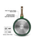 Fissman Frying Pan Malachite Aluminum with Non Stick Coating 20 x 4.5 cm