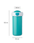 Mepal 300ML School Beaker Campus Dino By Homesmiths