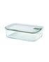 Mepal 1.5 Liter Glass Food Storage Box Easyclip Nordic Sage