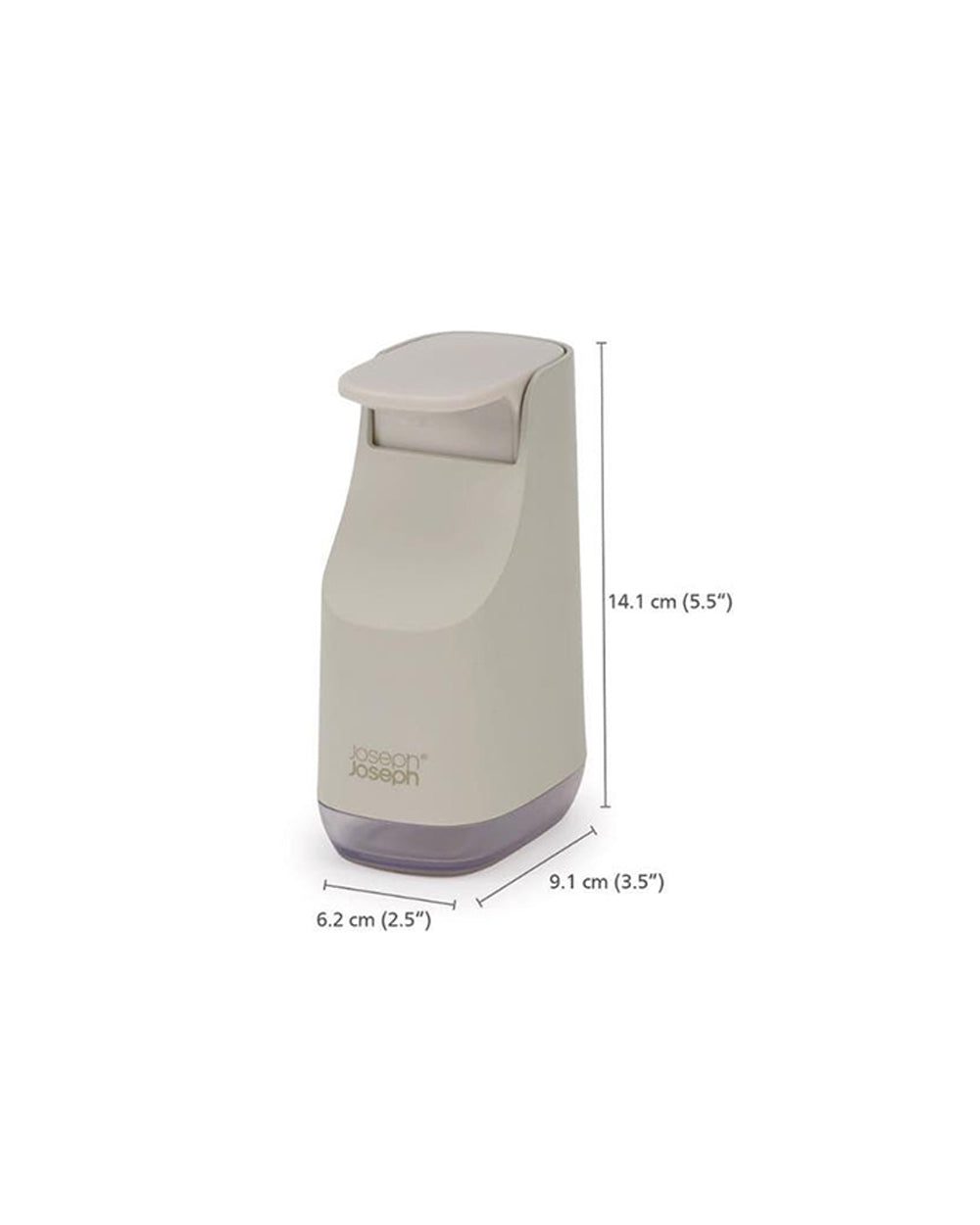 Joseph Joseph Slim Compact Soap Dispenser Ecru