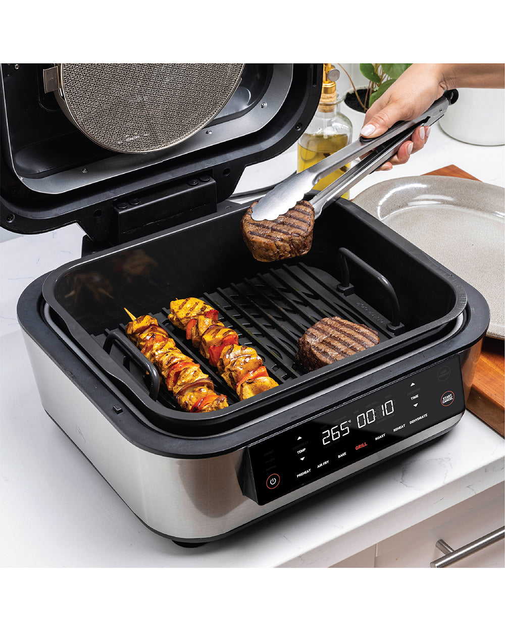 Nutricook Smart Indoor Grill & Air Fryer 8.5 Liter Extra Large (Display Unit)
