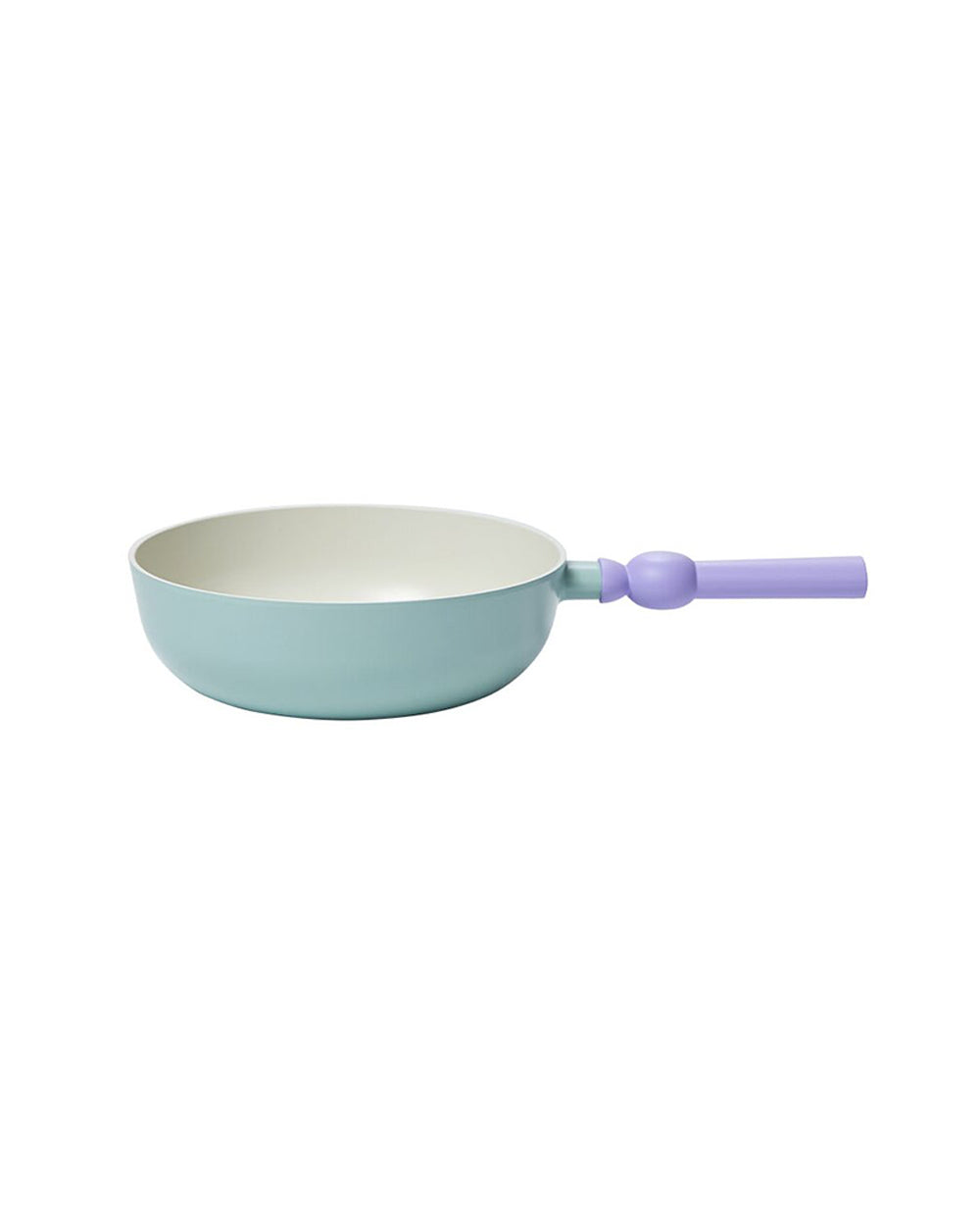 Neoflam 22cm Better Finger Wok Pan Mint Green