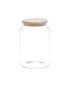 Cook Concept 2.9 Liter Storage Container Glass with Wooden Lid