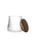Cook Concept 650ML Acacia Top Glass Jar