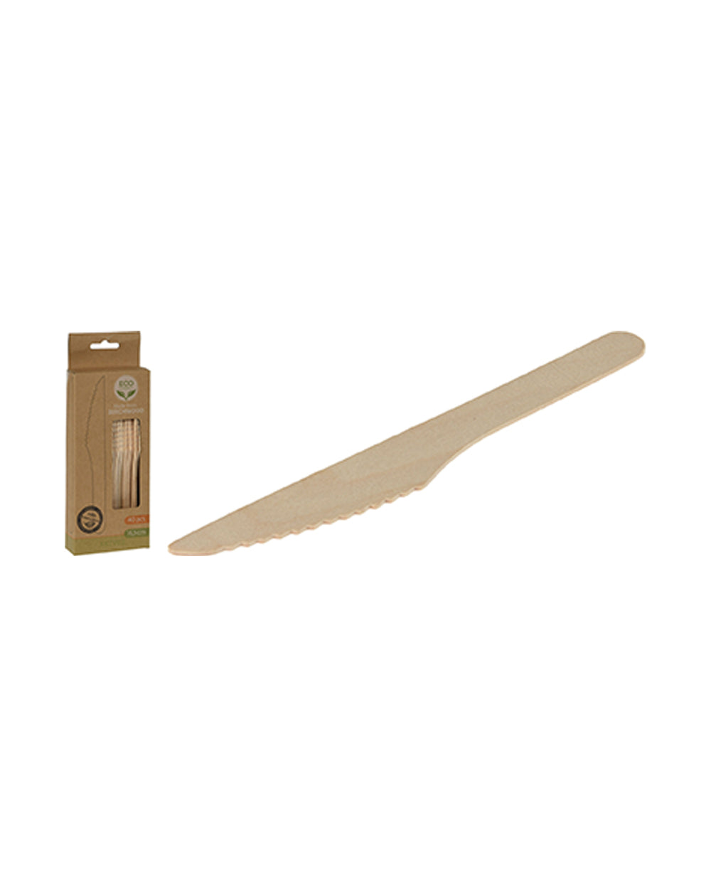 Koopman Wood Knife Set of 40