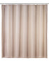 Wenko Shower Curtain 180 x 200 cm Beige Anti Mould
