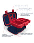 Bentgo Kids Lunch Box Rocket