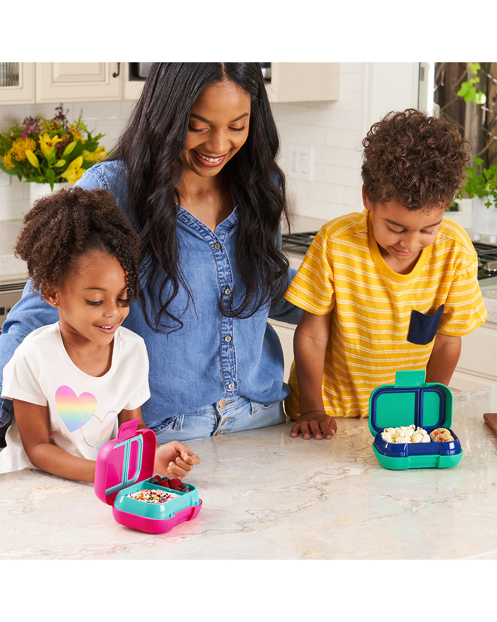 Bentgo Kids Snack Box Fuschia