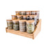 Honeybee 200ML Round Glass with Bamboo Cover