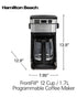 Hamilton Beach Frontfill 12 Cup Programmable Coffee Maker (Display unit)