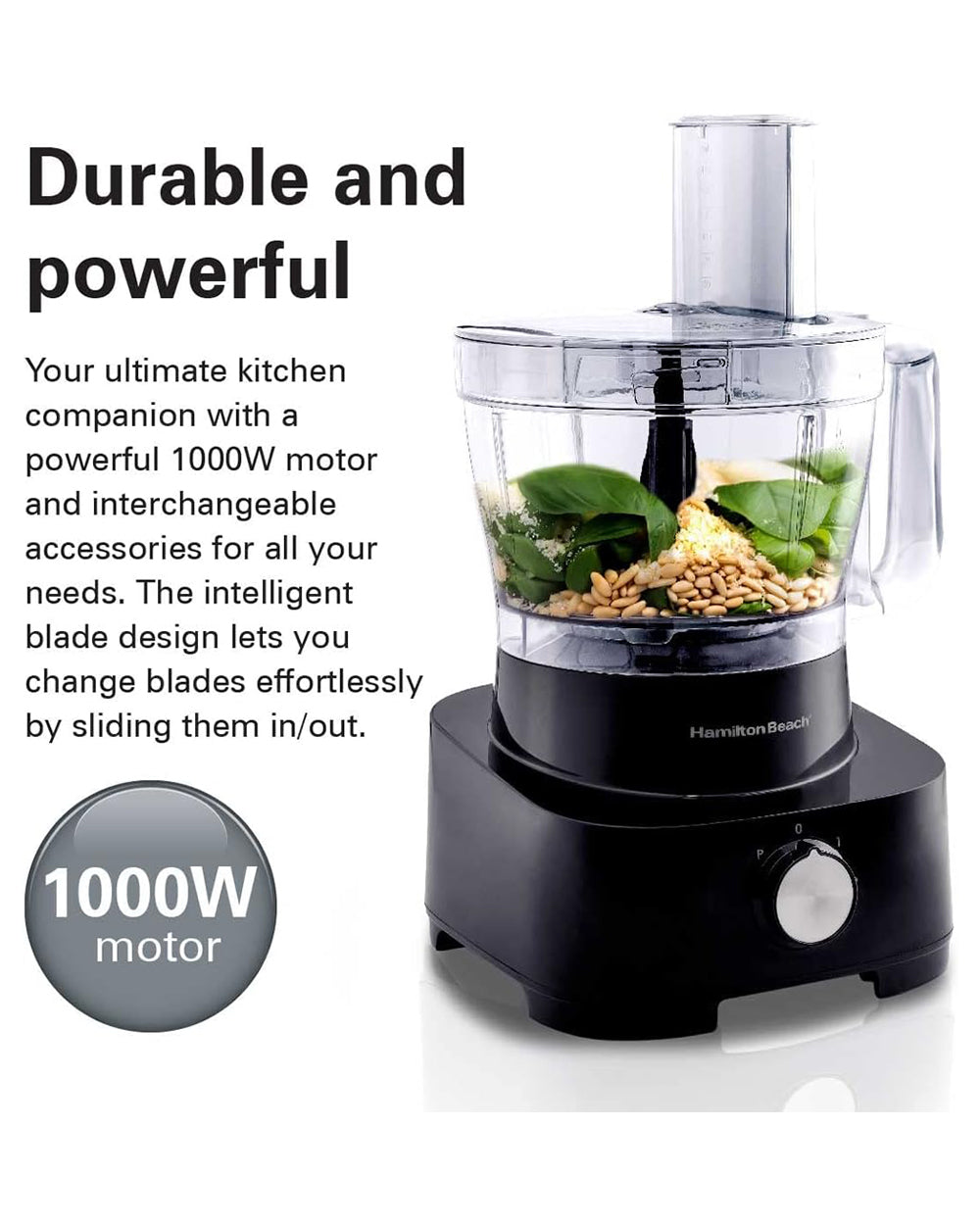 Hamilton Beach 11 In 1 Food Processor 1000W (Display Unit)