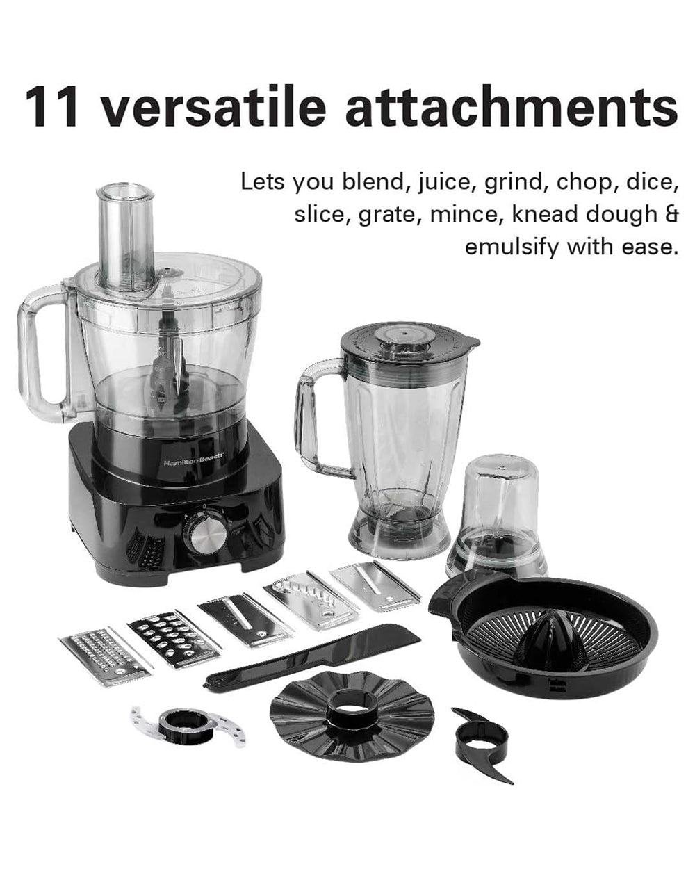 Hamilton Beach 11 In 1 Food Processor 1000W (Display Unit)