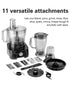 Hamilton Beach 11 In 1 Food Processor 1000W (Display Unit)