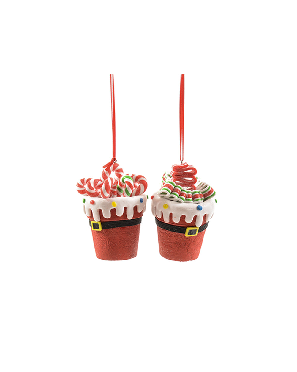 Mercury M Home Soft Clay Pendant Diam. 6.5 x H9 cm Assorted 1 Piece