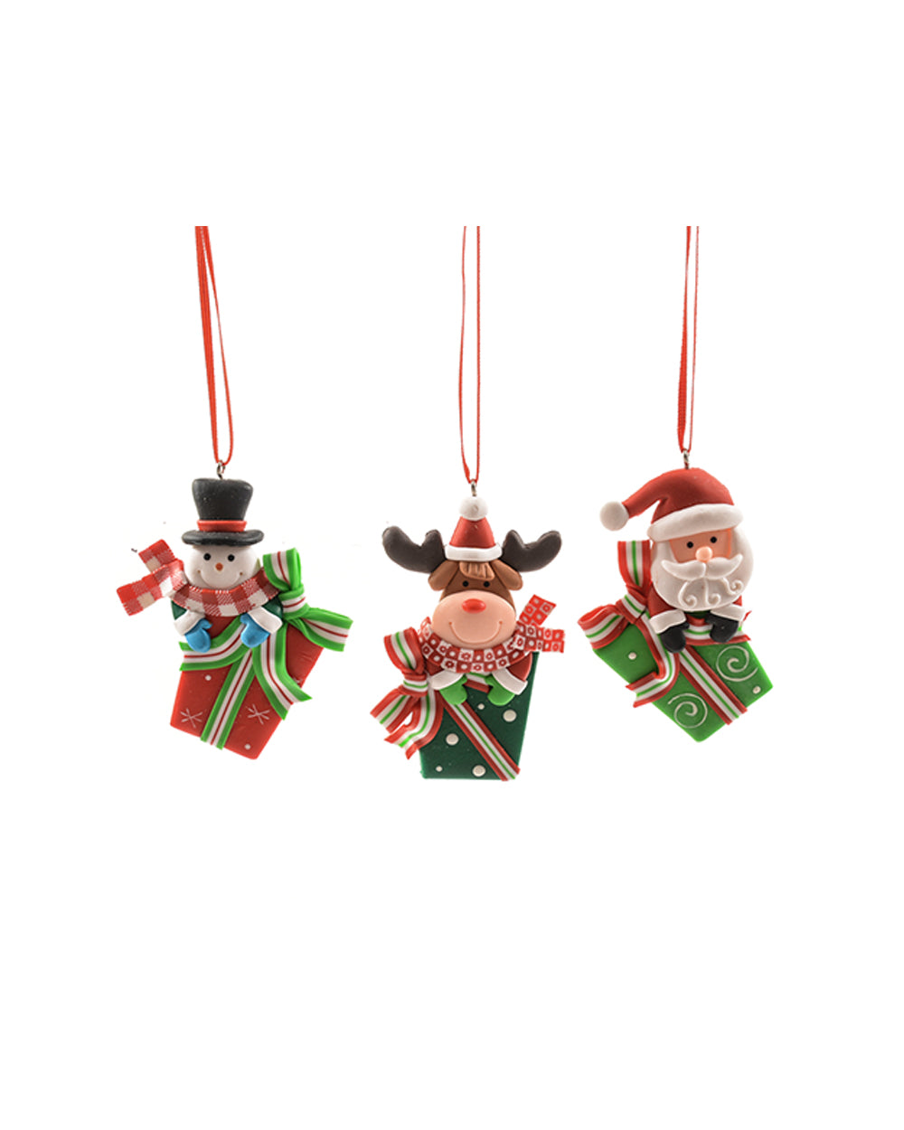 Mercury M Home Soft Clay Pendant 5.5 x H7.5 cm Assorted 1 Piece