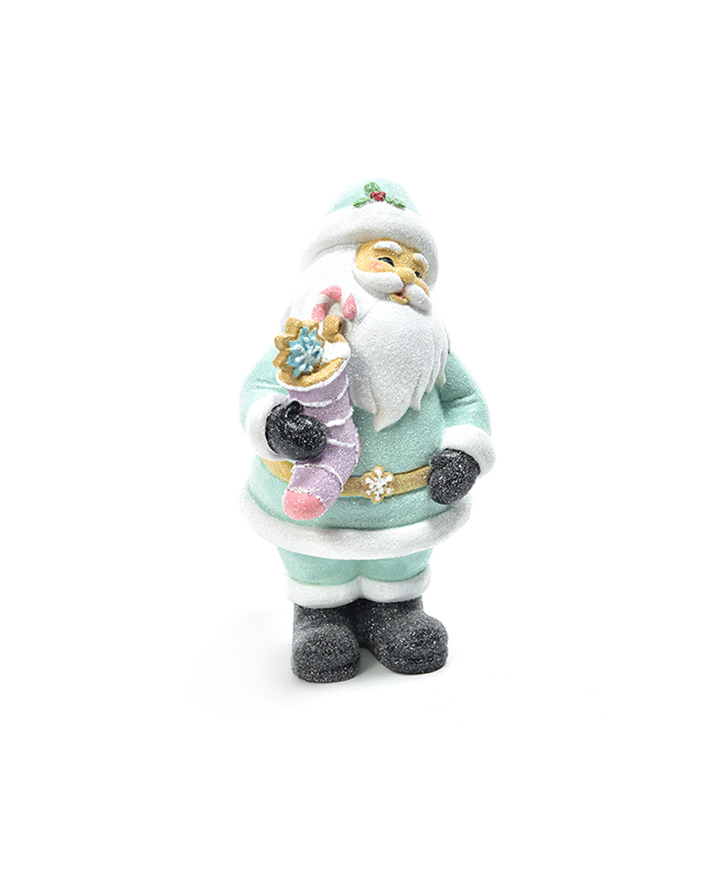Mercury M Home Santa Claus In Resin 11 x 10.5 x 20.5 cm Blue