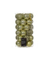 Homesmiths Decoris Bauble Shatterproof Shiny, Matt & Glitter Mix Pistacio Set