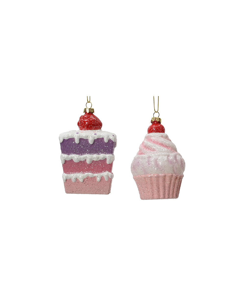 Homesmiths Decoris Cake Plastic Sugar Finish With Shiny & Enamel With Glitter Assorted 1 Piece