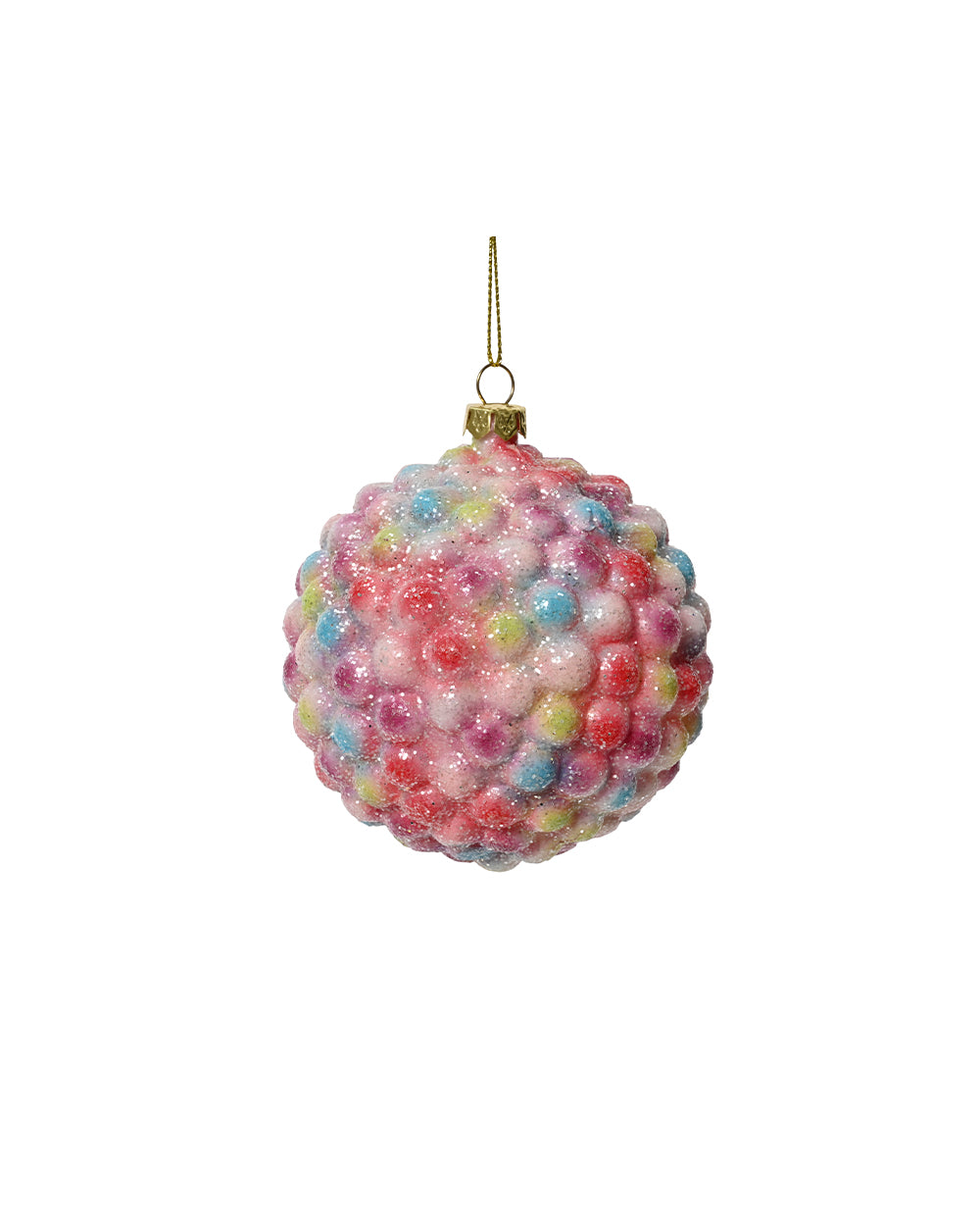 Homesmiths Decoris 8.5Cm Bauble Plastic Small Colorful Baubles