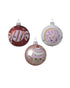 Homesmiths Decoris 8Cm Bauble Glass Matt Sweet Assorted 1 Piece