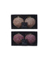 Homesmiths Decoris Onion Glass Flock Finish With Glitter, Gems & Pearls Mix Assorted 1 Piece