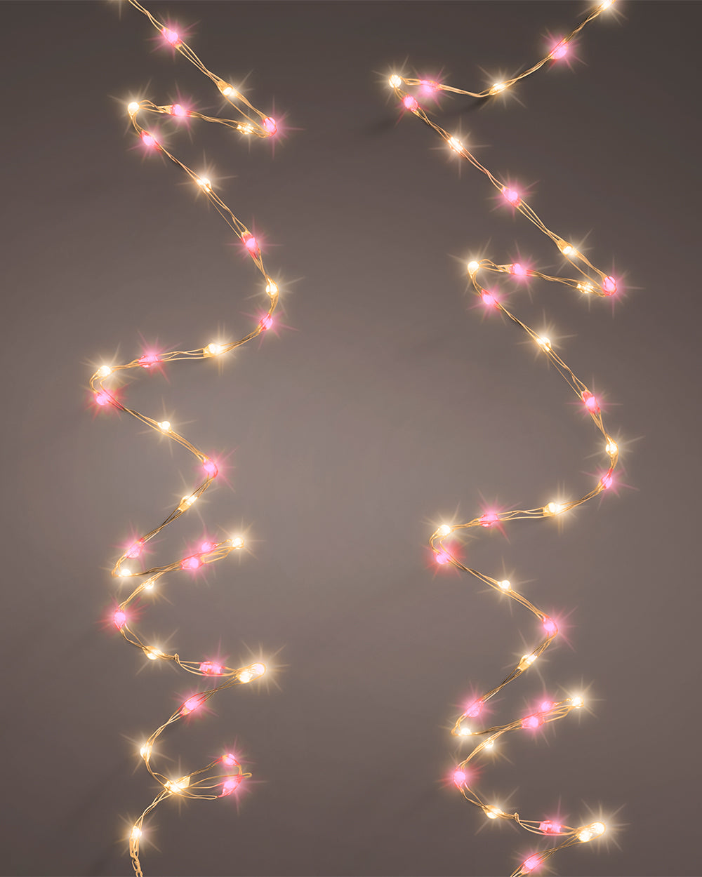 Homesmiths Decoris Micro 567 Led Extra Dense Lights 8 Function Twinkle Effect Pink