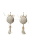 Homesmiths Decoris Polyester 8Cm Bauble In Velvet Assorted 1 Piece