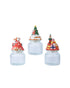 Homesmiths Decoris Jar Glass Figure Lid Assorted 1 Piece