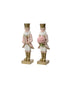 Homesmiths Decoris Polyresin Santa Flowers Assorted 1 Piece