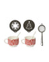 Homesmiths Decoris Mug Porcelain Assorted 1 Piece 608033