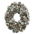 Kaemingk Decoris Wreath Pinecone Frost Baubles, Berries & Pine Green, Pearls