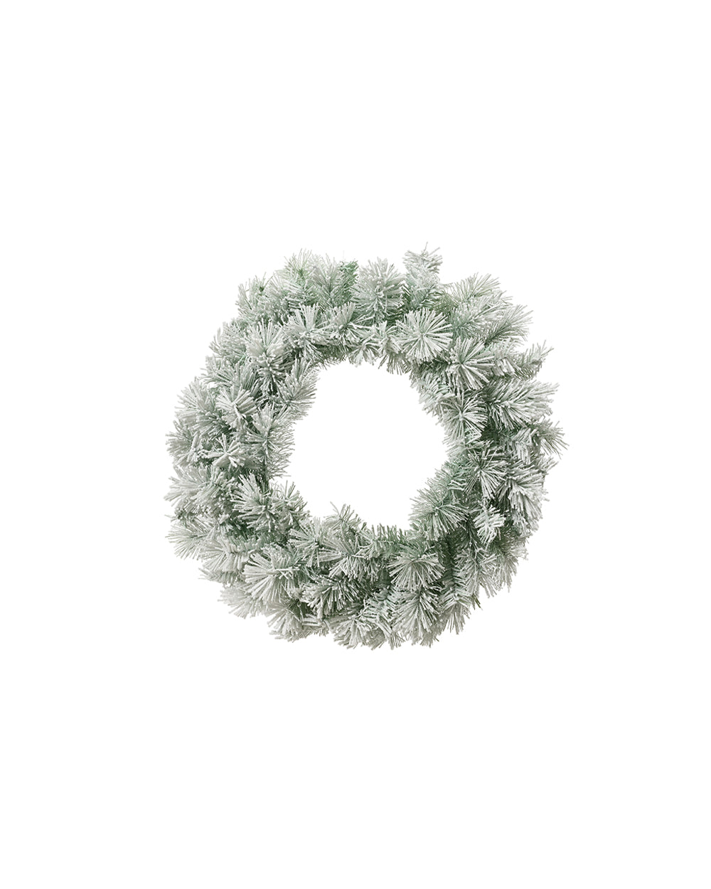 Homesmiths Decoris Brighton Wreath Snowy Indoor Mint