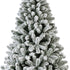 Kaemingk Decoris Monarch Pine – Snowy, 180cm, Christmas Holiday Tree, Festive Xmas Home Décor, Seasonal Floor Decoration, Evergreen Accent