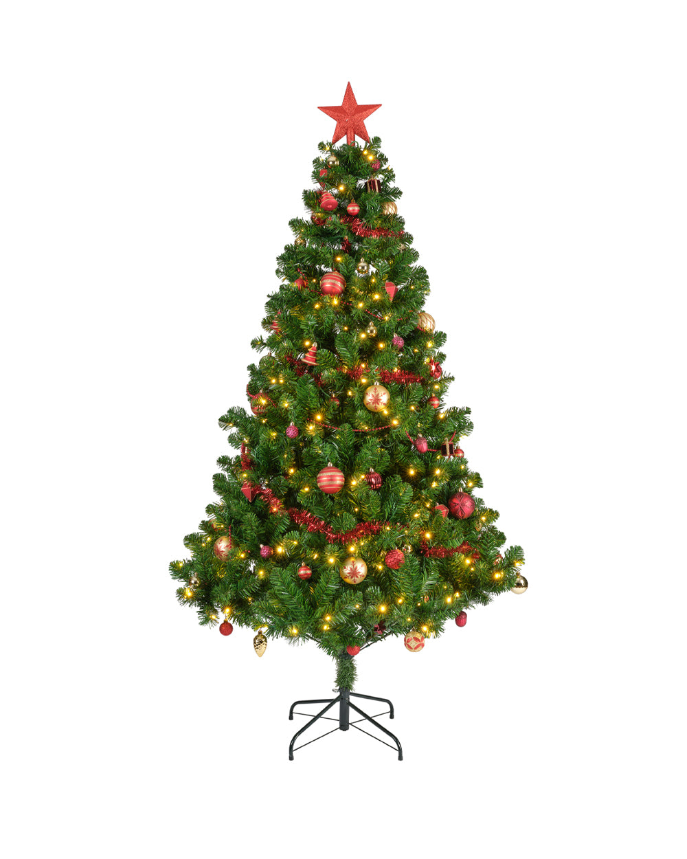 Homesmiths Decoris 260 Led 180Cm Imperial Pine Decorated Tree