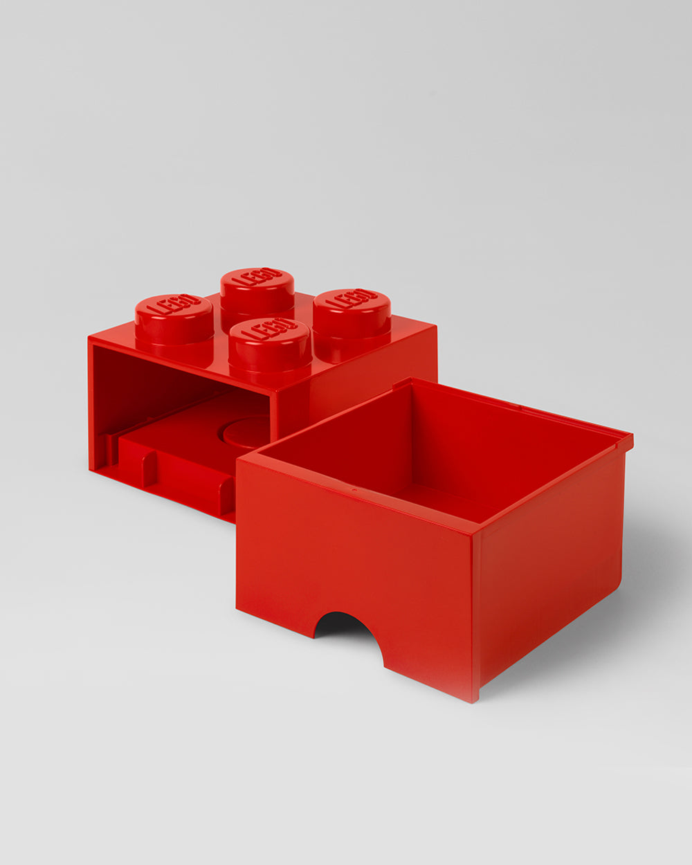 Lego Storage Brick 4 Bright Red