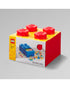 Lego Storage Brick 4 Bright Red