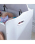 Homesmiths Toy Box - White Wooden Storage Bench with Lid for Kid & Toddler Room, L76.2cm x W45.72cm x H53.97cm