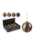 Homesmiths Xmas Glitter Ball Deco 80Mm Assorted 1 Piece