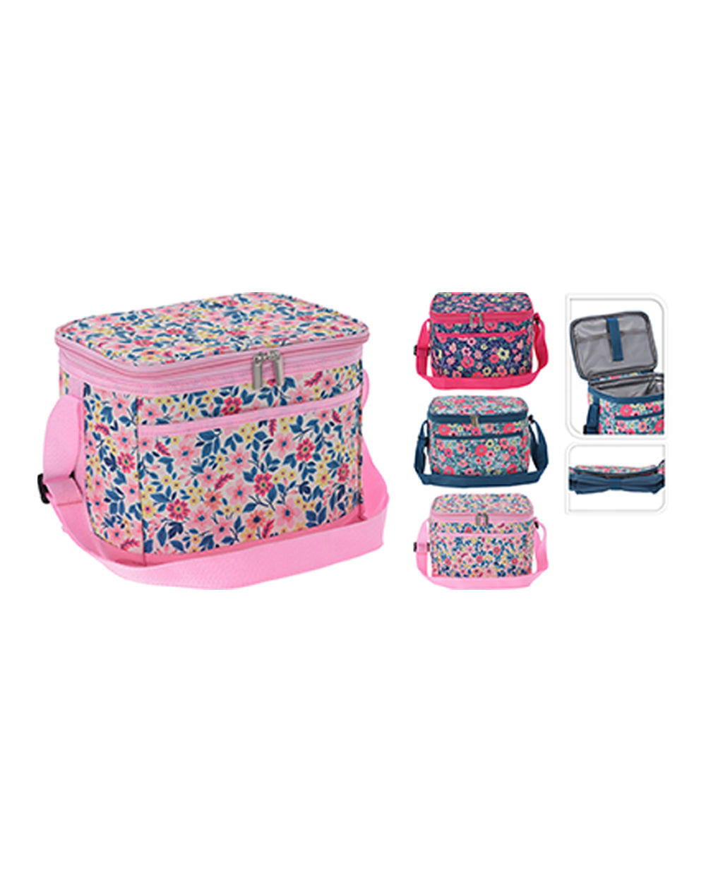 Koopman Cooler Bag 5 Liter Flower Assorted 1 Piece