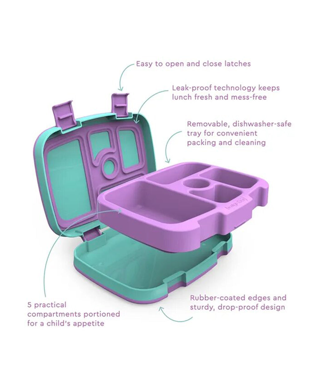 Bentgo Kids Lunch Box Mermaid