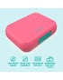 Bentgo Pop Lunch Box with Removable Divider Bright Coral Teal