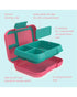 Bentgo Pop Lunch Box with Removable Divider Bright Coral Teal