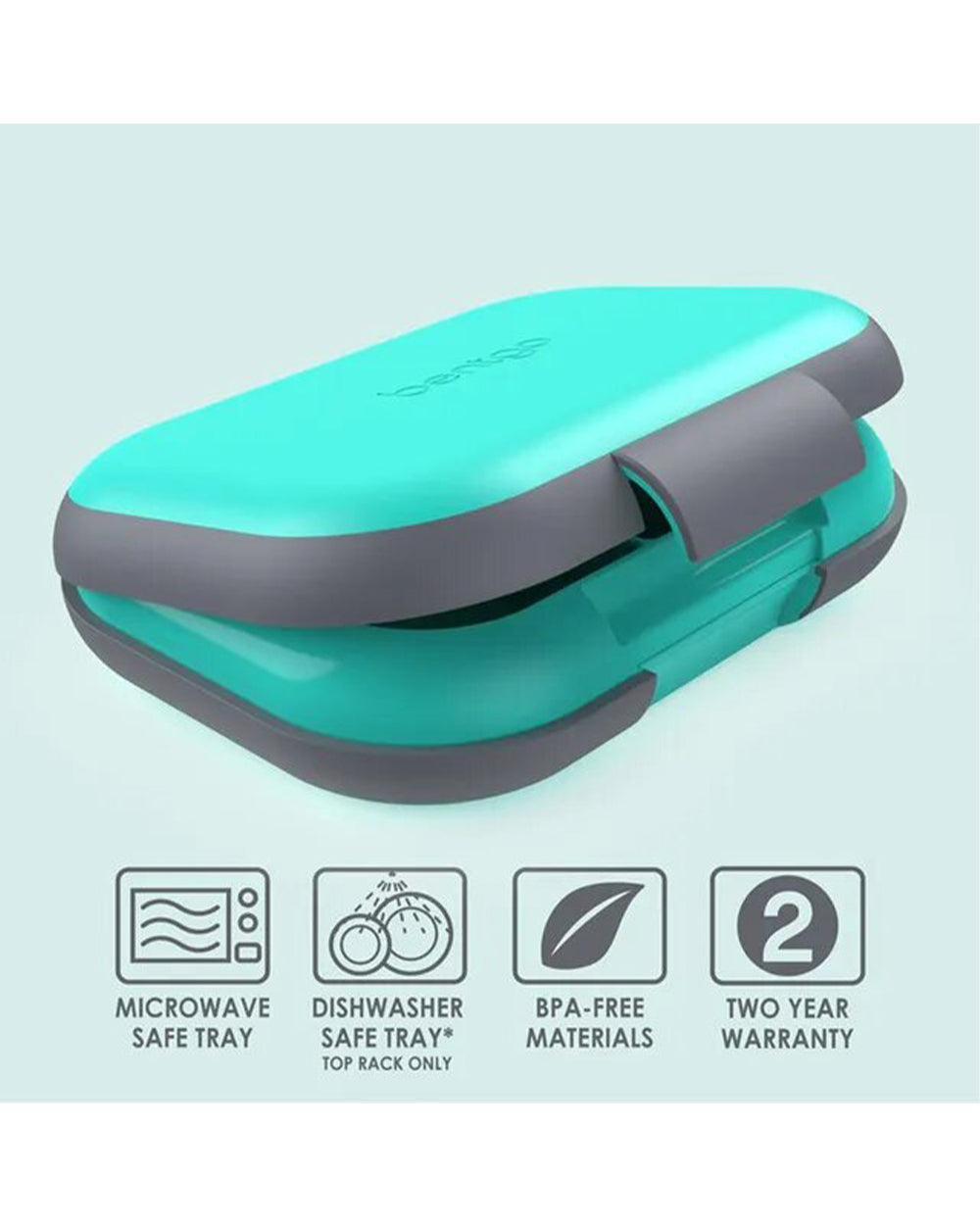 Bentgo Kids Lunch Box Chill Electric Aqua