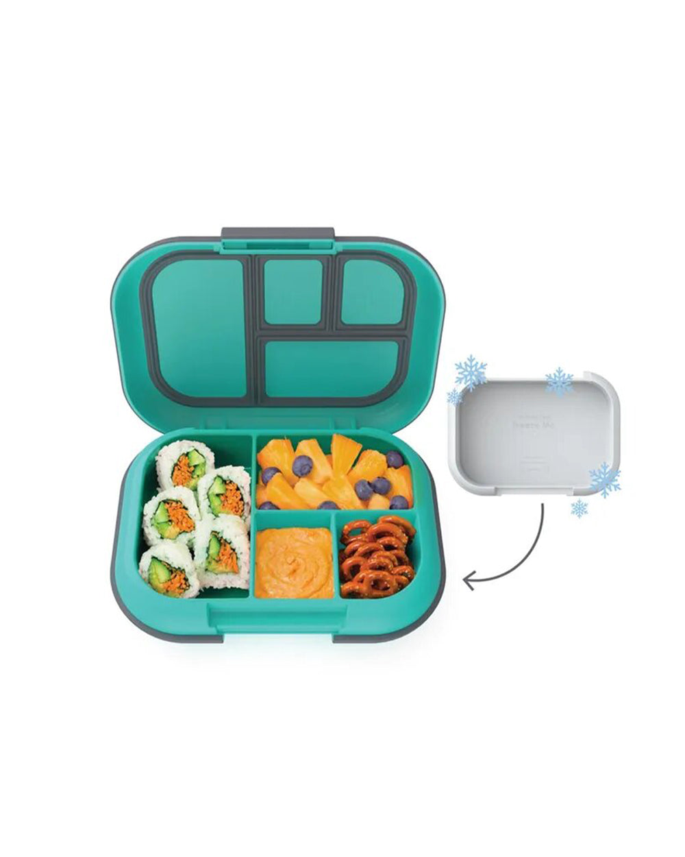 Bentgo Kids Lunch Box Chill Electric Aqua
