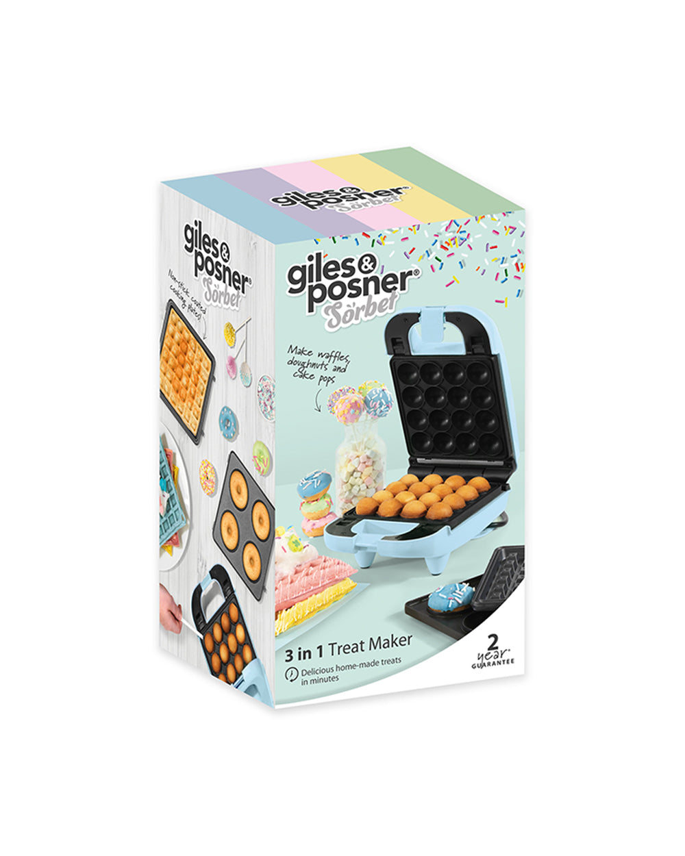 Giles & Posner 3 In 1 Mini Treat Maker Sorbet Blue