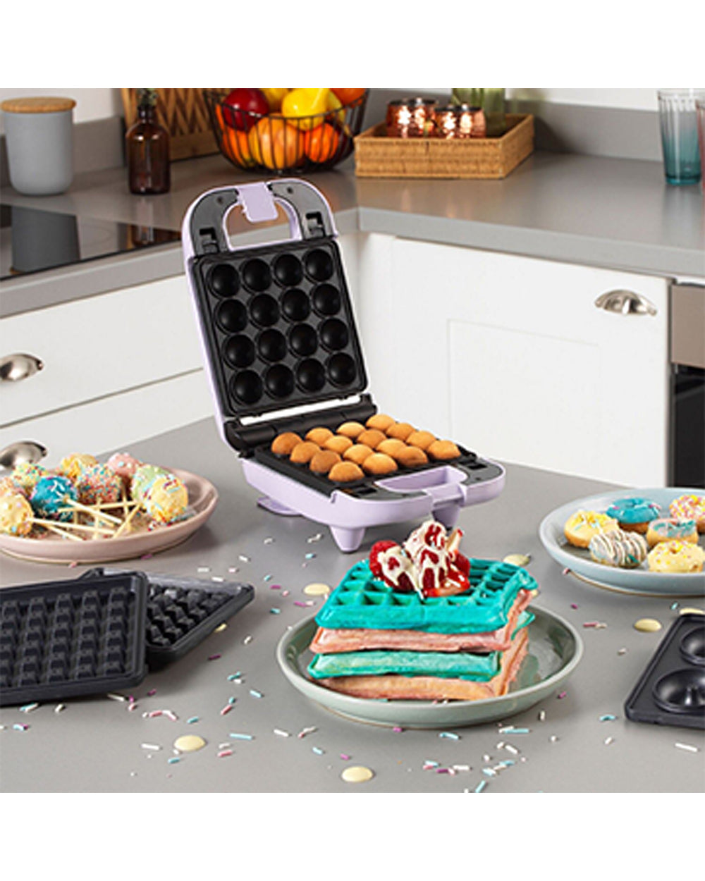 Giles & Posner 3 In 1 Mini Treat Maker Sorbet Purple (Display Unit)