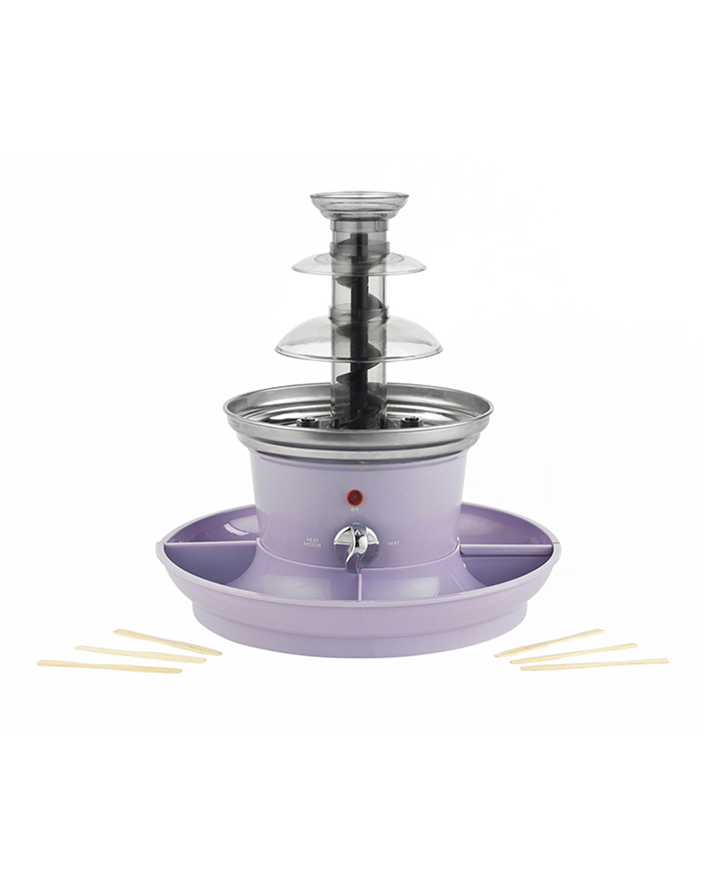 Giles & Posner Choc Fountain with Trays Sorbet Purple (Display Unit)