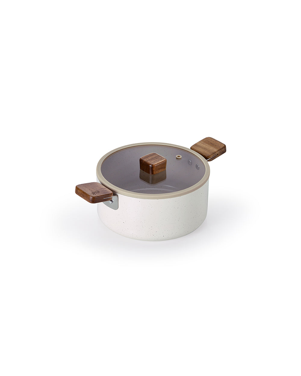 Neoflam Bien Forged 18cm Casserole with Glass Lid Full Induction